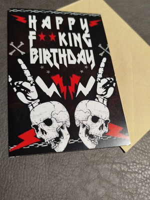 Birthday card Happy f⭐⭐king birthday! new with envelope