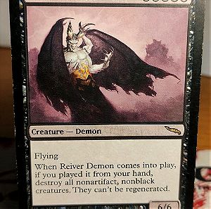 Reiver Demon. Mirrodin. Magic the Gathering
