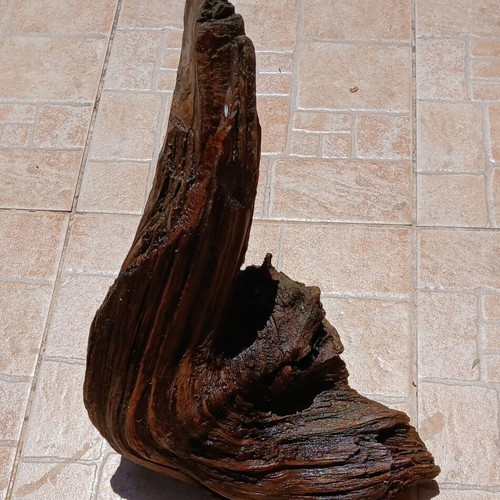 Aquarium wood decorative, used