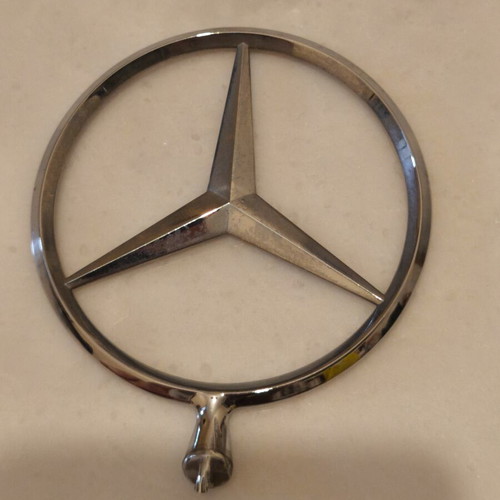 Mercedes metal emblem used for decoration