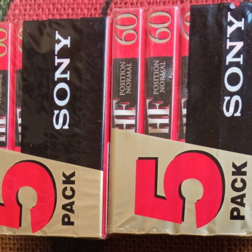 Sony HF 60 Audio Cassettes sealed