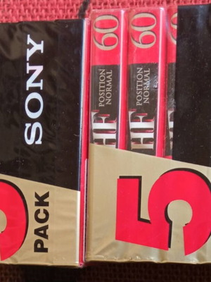 Sony HF 60 Audio Cassettes sealed