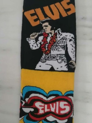 Egs Socks Elvis onesize 40-46 new, black and multicolor