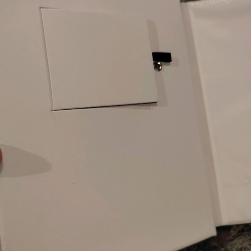 Baby photo album pink like new with 20 slots