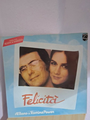 Al Bano+Romina Power Felicita vinyl used, 33 rpm, 80s