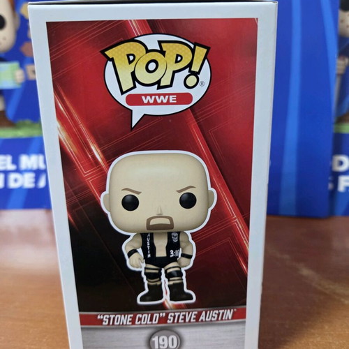 Funko Pop WWE #190 Stone Cold Steve Austin new figure
