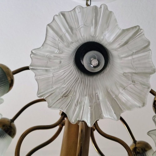 Vintage Brass Chandelier 6-light | Aristocratic Design | Custom Order