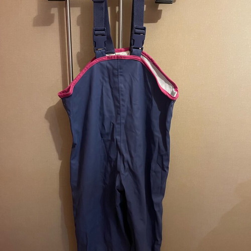 Children's waterproof overall size 6 years like new, blue