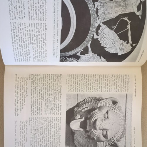 History of Greece illustrated encyclopedia used, bilingual edition 1970