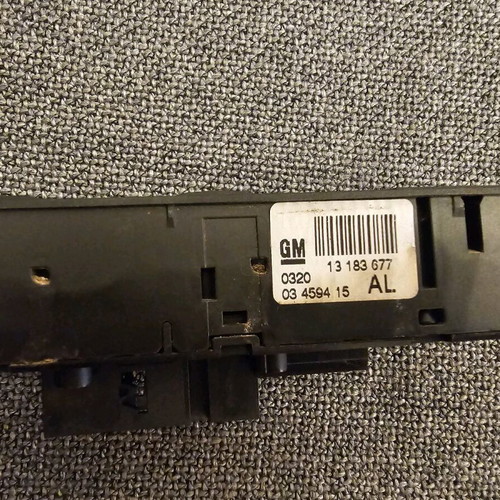 Opel Astra H window switch used