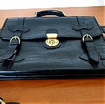  Hidesing Leather Briefcase Επαγγελματική Τσαντα Ομού Χαρτοφύλακας Δερμα Δερματινος