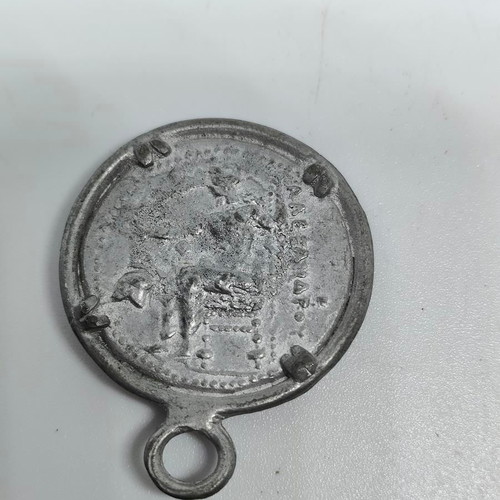 Pendant replica of ancient coin Alexander the Great 3.5cm like new