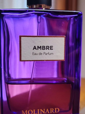 Парфюм Molinard Les Elements Collection Ambre Eau de Parfum 75ml употребяван