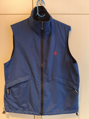 Lalizas sleeveless jacket used, blue, size S