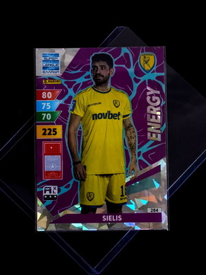 Super League 2024-25 Sielis Card like new, No. 284