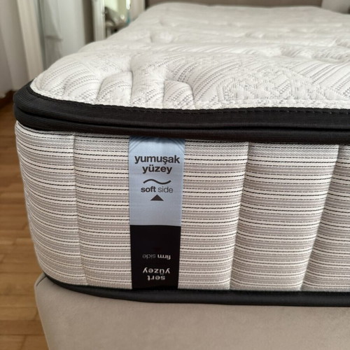 Istikbal bed with mattress and storage, 100x200cm