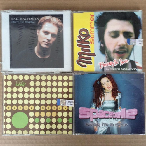 Set of 36 used CD singles Pop, Rock, Dance, Soul