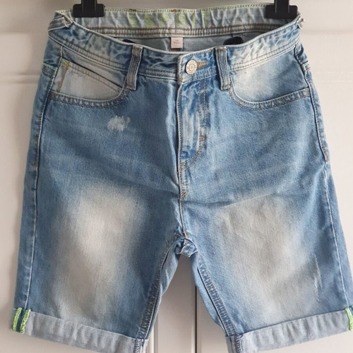 Esprit denim kids' shorts size 140cm for 10 years like new, turquoise