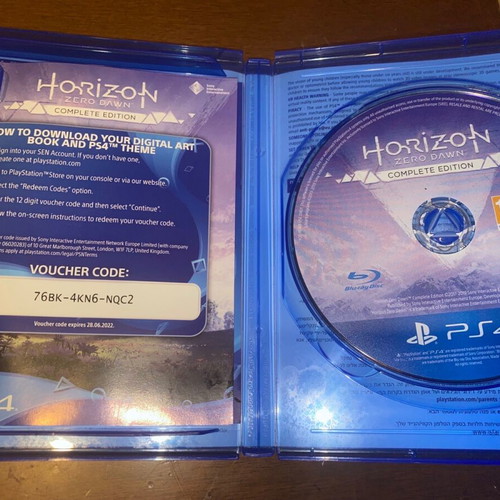Horizon Zero Dawn PS4 like new
