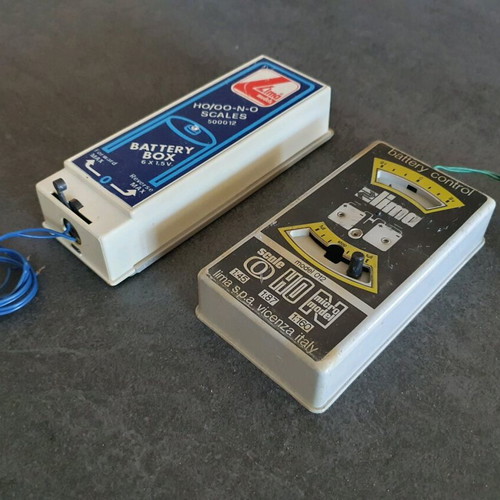 Lima controllers and power supplies for model trains used, HO scale