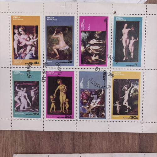 Feghe stamps like new, various countries collection