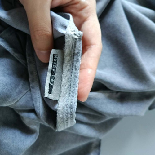 Noisy May top used, grey, size S with zipper