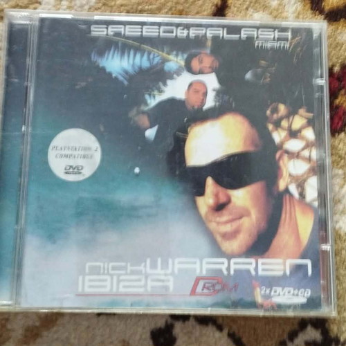 Nick Warren Ibiza double DVD and CD used, electronic