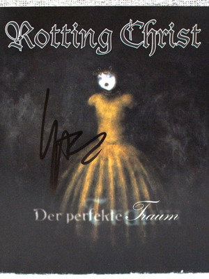 Rotting Christ Der Perfekte Traum CD EP new, signed black metal