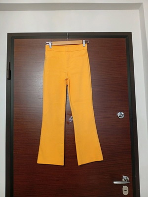 Zara παντελόνι πορτοκαλί σαν καινούργιο, μέγεθος XS