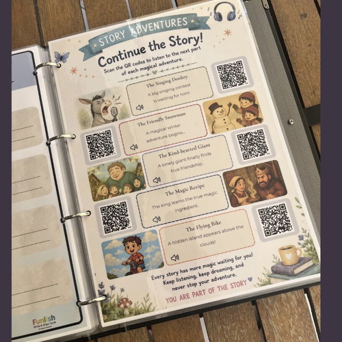 Funlish Magnetic Story Cards educational English game