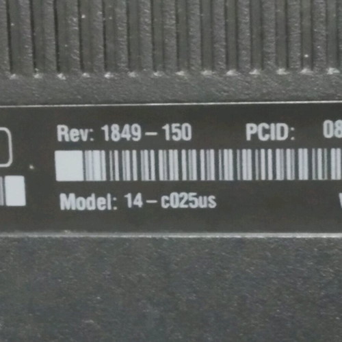 Laptop HP used for parts without charger