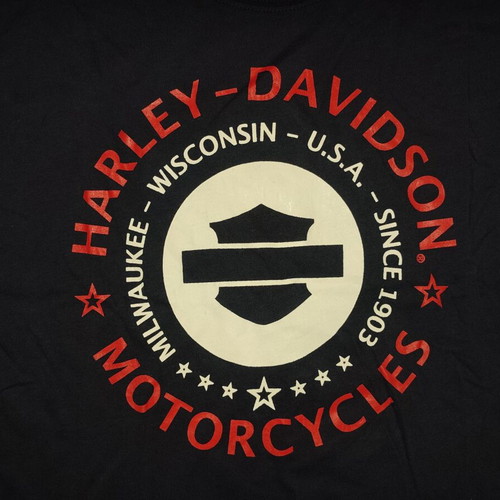 Harley Davidson T-shirt new, size L, navy