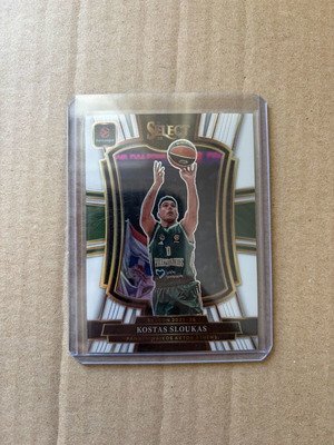 Panini Select EuroLeague Premier Level Kostas Sloukas card like new