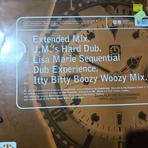 Klubbheads Klubbhopping vinyl record