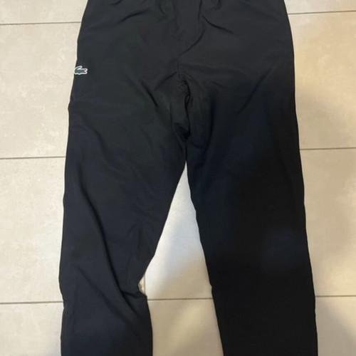 Lacoste black trackpants size S like new