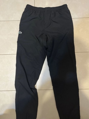 Lacoste black trackpants size S like new