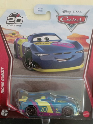 Mattel Disney Pixar Cars μεταλλικό αυτοκινητάκι Richie Gunsit