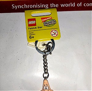 patrick starr spongebob lego keychain collectable