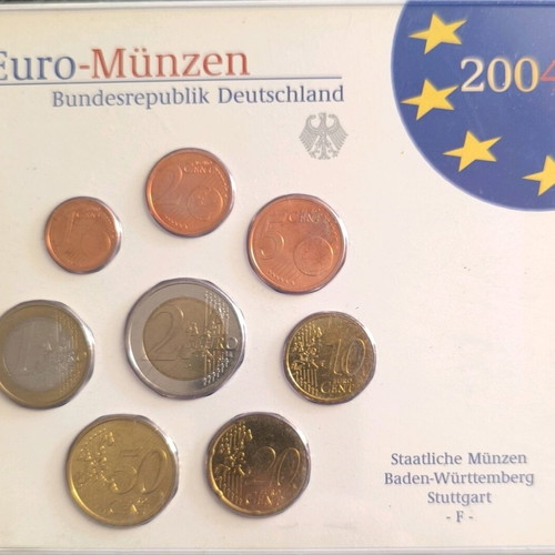 Official Germany 2004 coin set sealed new