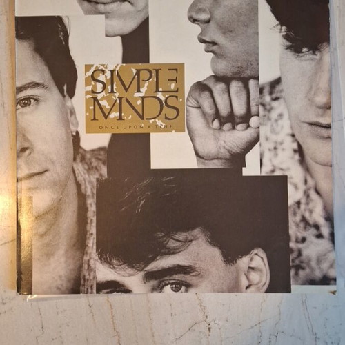 Simple Minds Once Upon a Time vinyl used in excellent condition