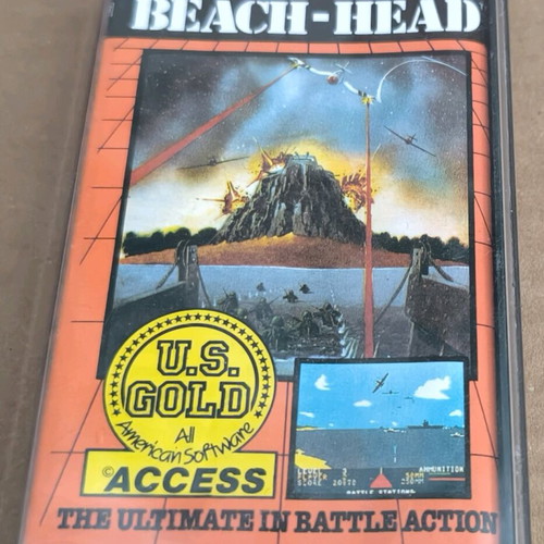 Beach Head Amstrad cassette like new