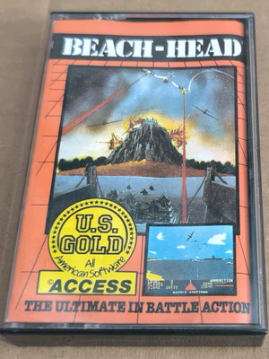 Beach Head Amstrad cassette like new