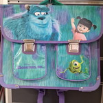 Τσάντα πλάτης Nicki τιρκουάζ με θέμα Monsters Disney και δύο θήκες