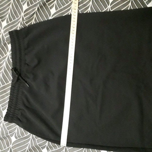Black skirt below the knee new with back slit