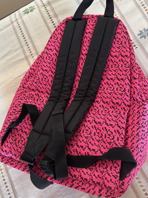 Backpack new, black and pink