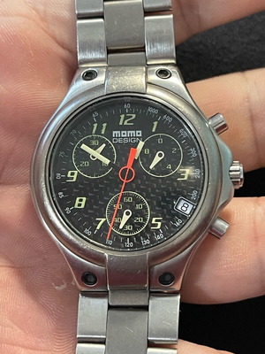 Momo men's watch used, black