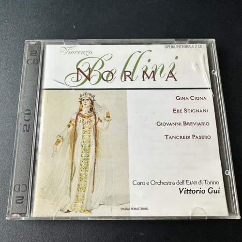 Vincenzo Bellini Norma opera complete 2 CD set, Vittorio Gui