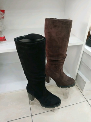 Women's boots new in black and brown colors