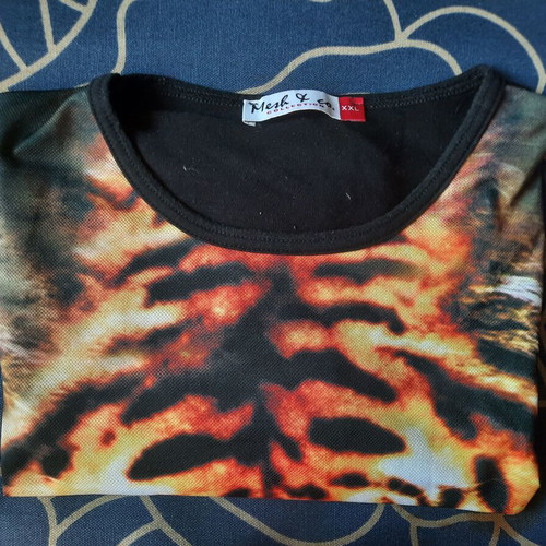 Mesh & Co Graphic T-Shirt Tiger XXL