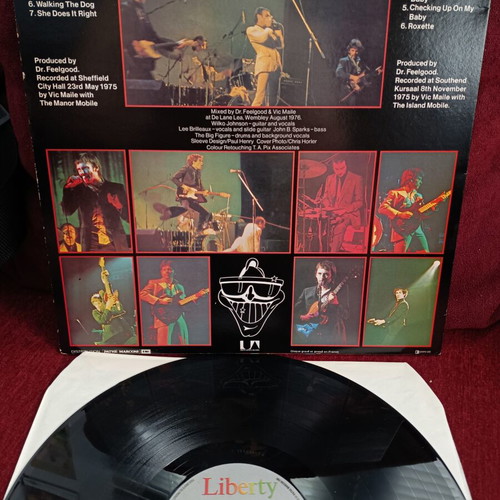 Dr. Feelgood Stupidity vinyl record, French pressing
